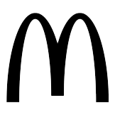 Mc Donalds Logo weiss