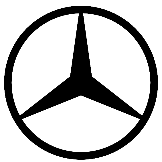 Mercedes benz logo schwarz 1